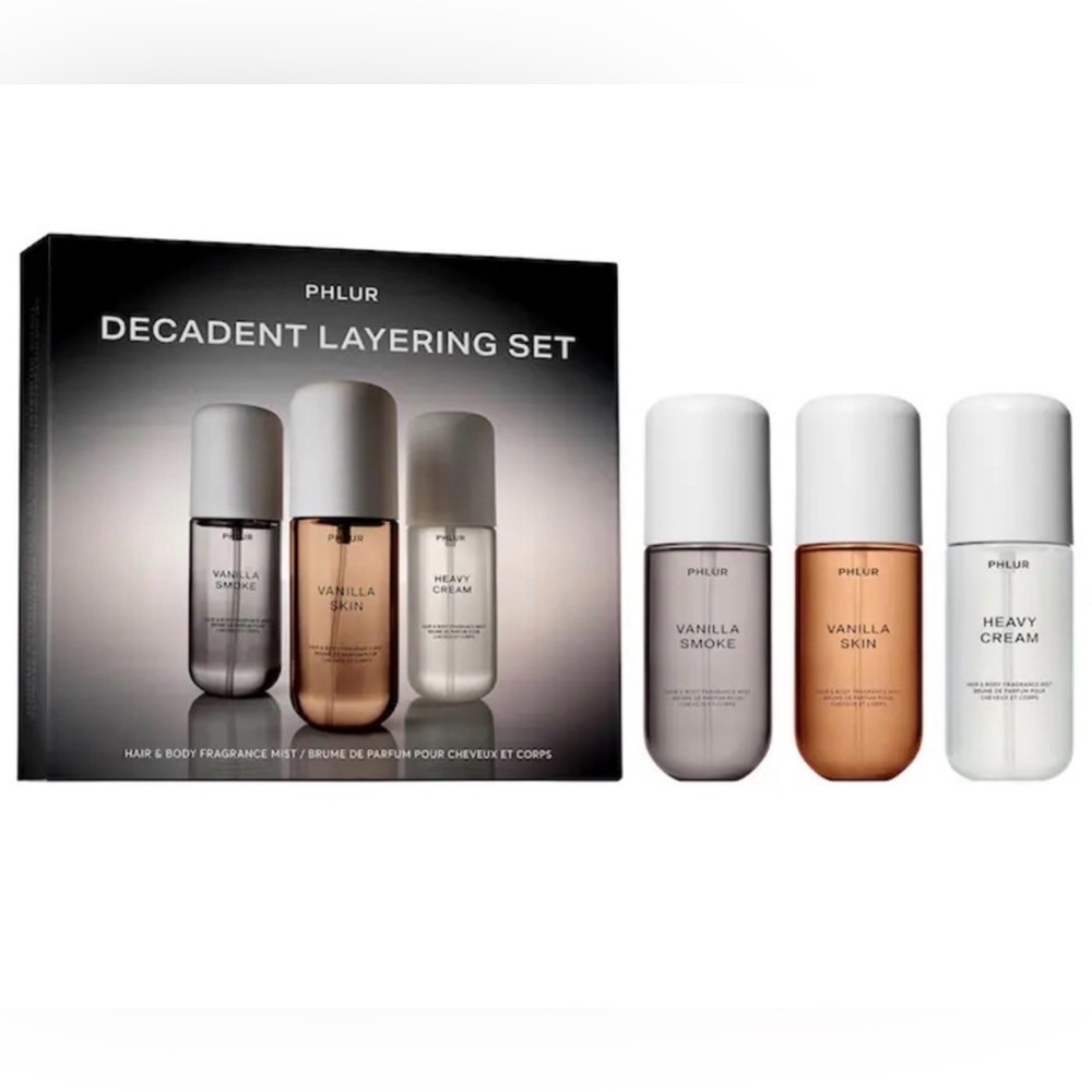 New Phlur Decadent Layering Body Mist Set
